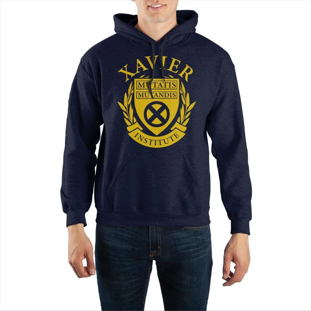Marvel X-Men Xavier Institute Pullover Hoodie Sweatshirt