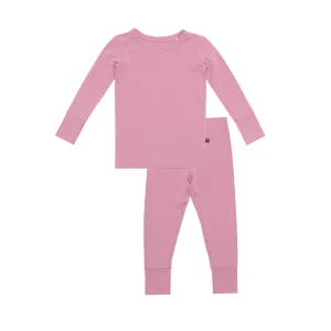 Mauve Long Sleeve Pajama Set