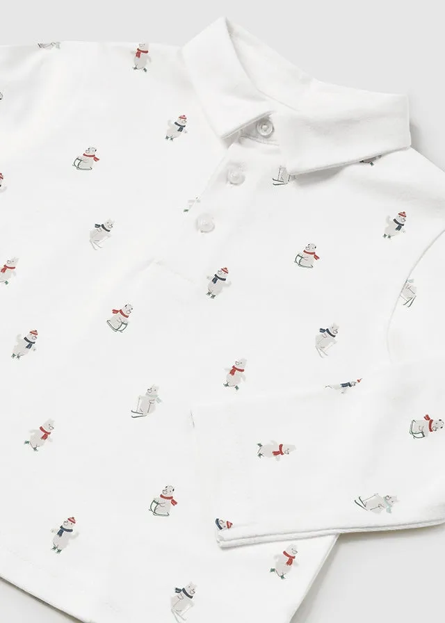 Mayoral 2182 Shirt, 2311 Teddy Bear Jumper and 521 Jade Chino Trousers In Stock Now