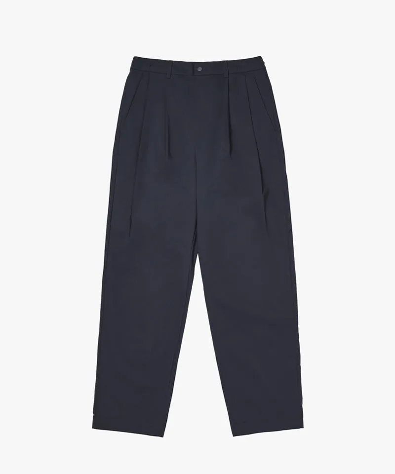 MCC Two Tuck Tapered Pants - Dark Navy