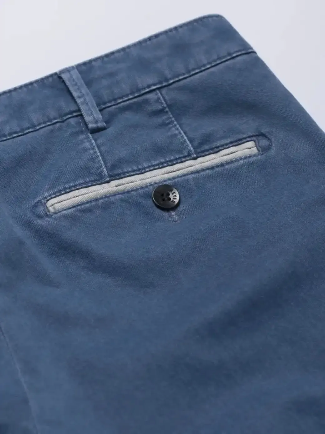 Meyer Men's Chino Trousers New York 1-5000/18 Luxury Cotton Blue