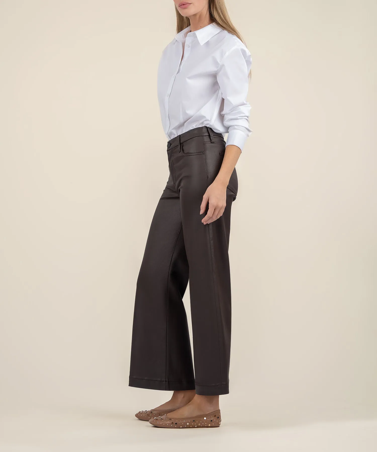 Millia Front Crop Shirt