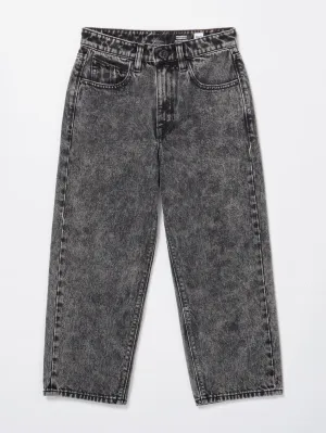 Modown Tapered Jeans - LIGHT ACID BLACK - (KIDS)