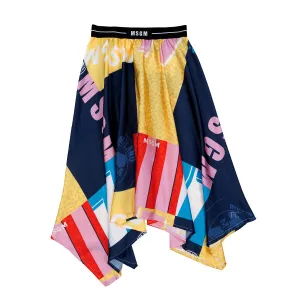 Multicolor long skirt by MSGM