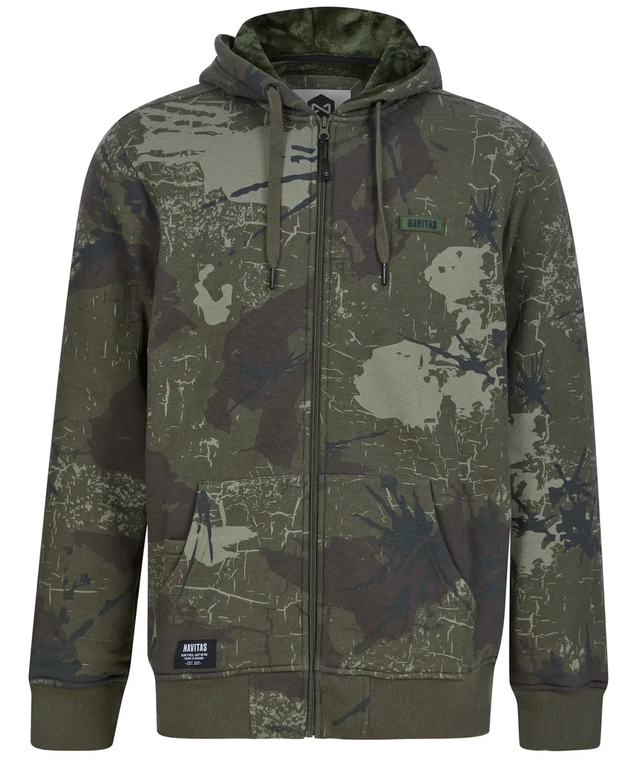 Navitas Identity Camo Sherpa Zip Hoody