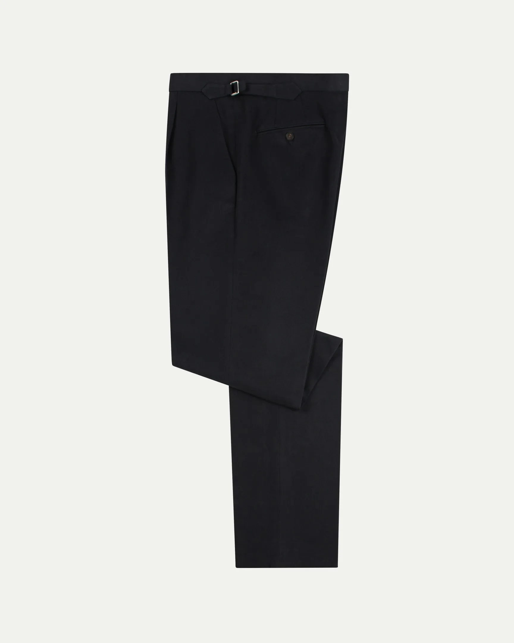 Navy Cotton Drill Trousers