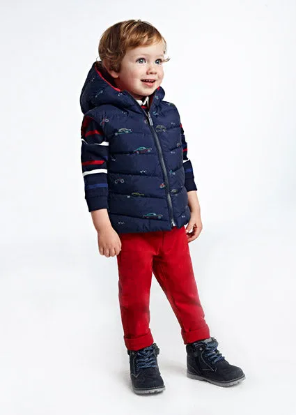 NEW AW23 Mayoral Boys Chino Trousers Red/47 521