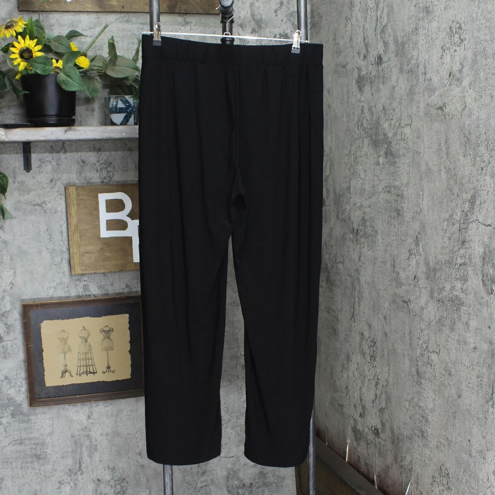 Ny Collection Womens Plus Size Pull-On Wide-Leg Pants WITP0247