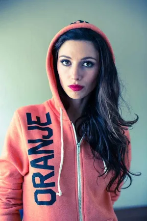 Oranje Orange Zip Hoodie