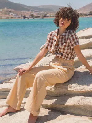 Oulu Super Long Linen Trousers | Multiple Colours
