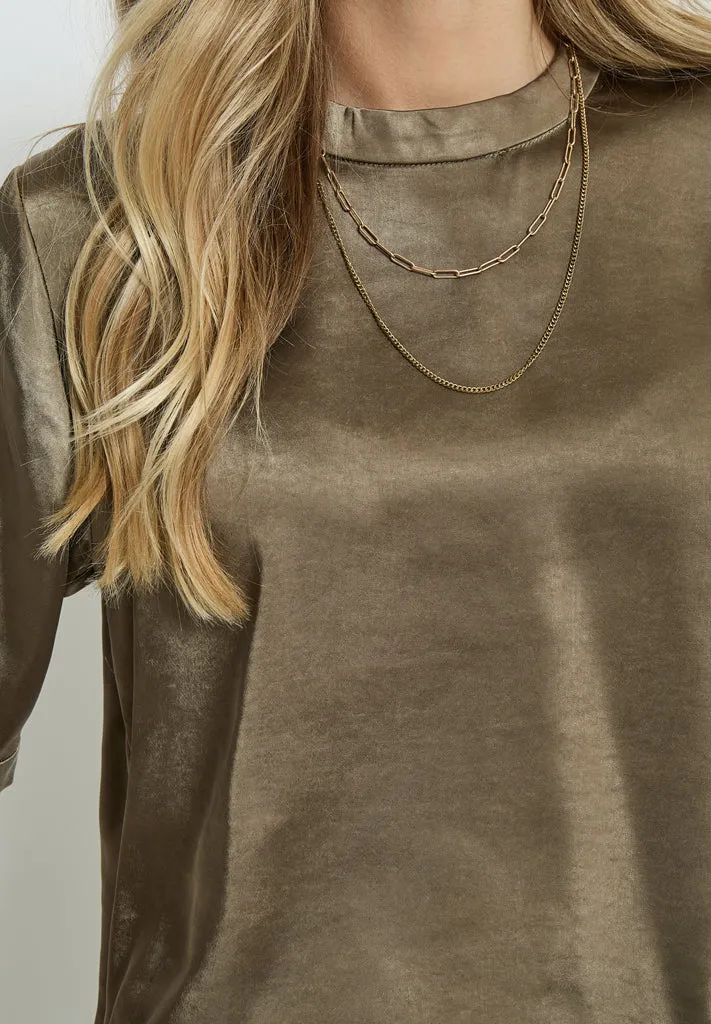 PCRuby Blouse - Canteen Brown