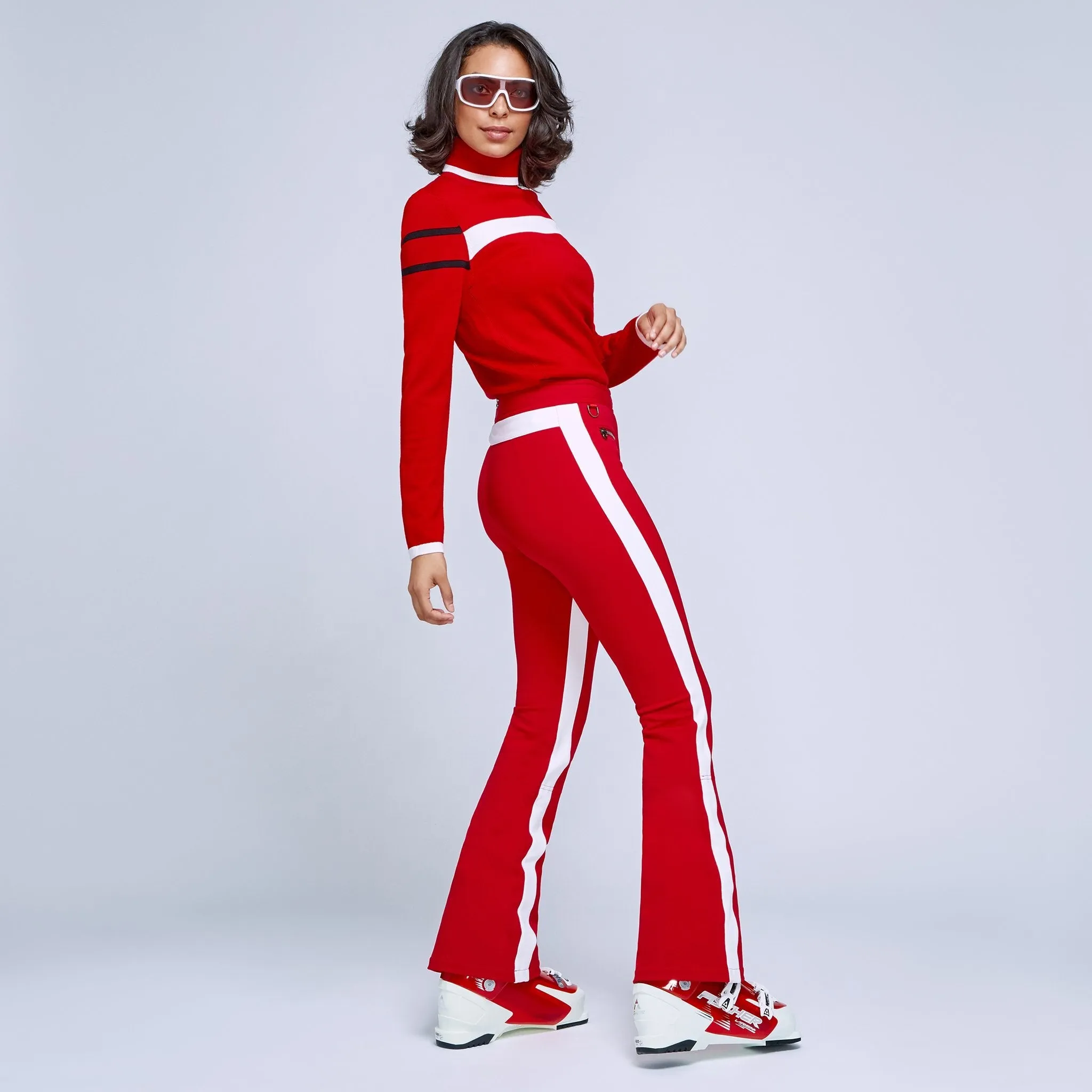 Phia Boot Leg Pant in Racer