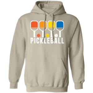 Pickleball Rainbows Pullover Hoodie