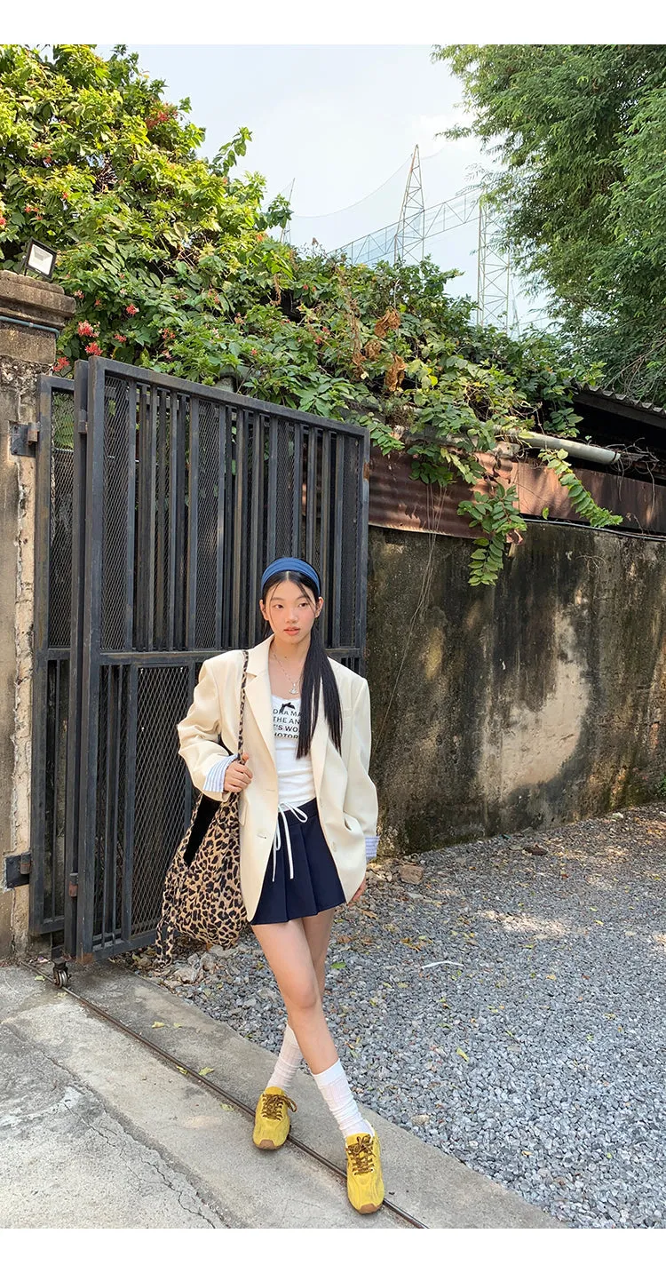 pleated hip skirt