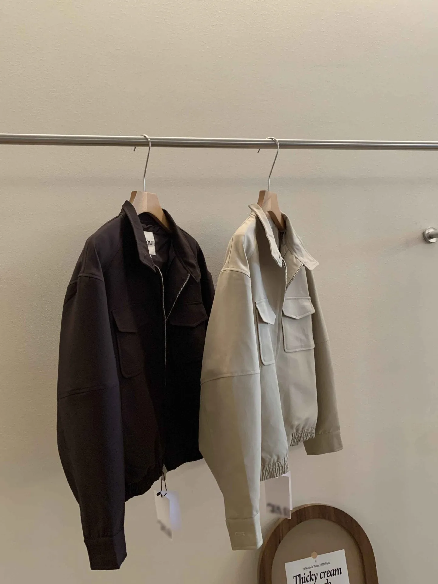 Pleated skirt suit