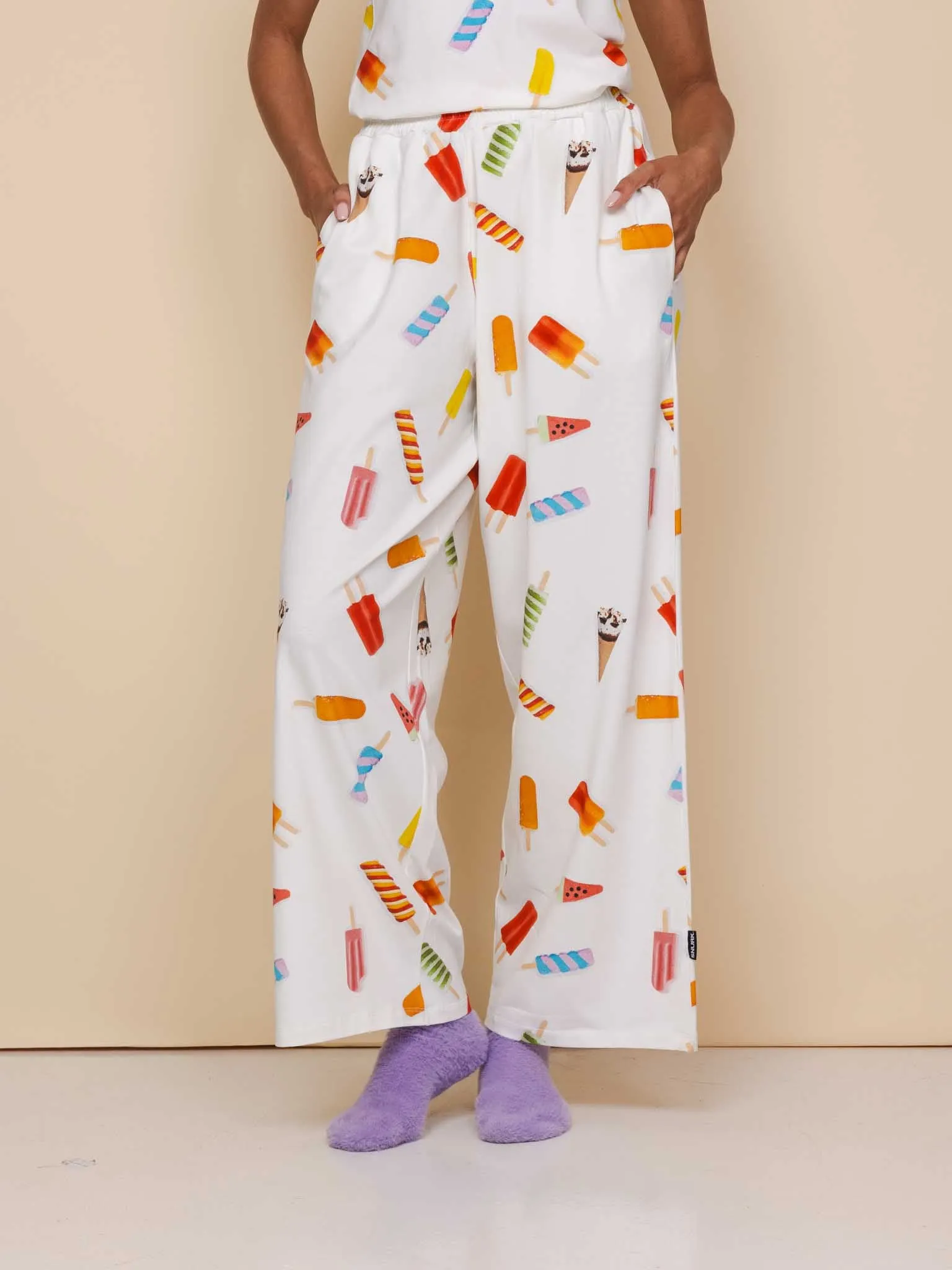 Popsicles Wijde broek Dames