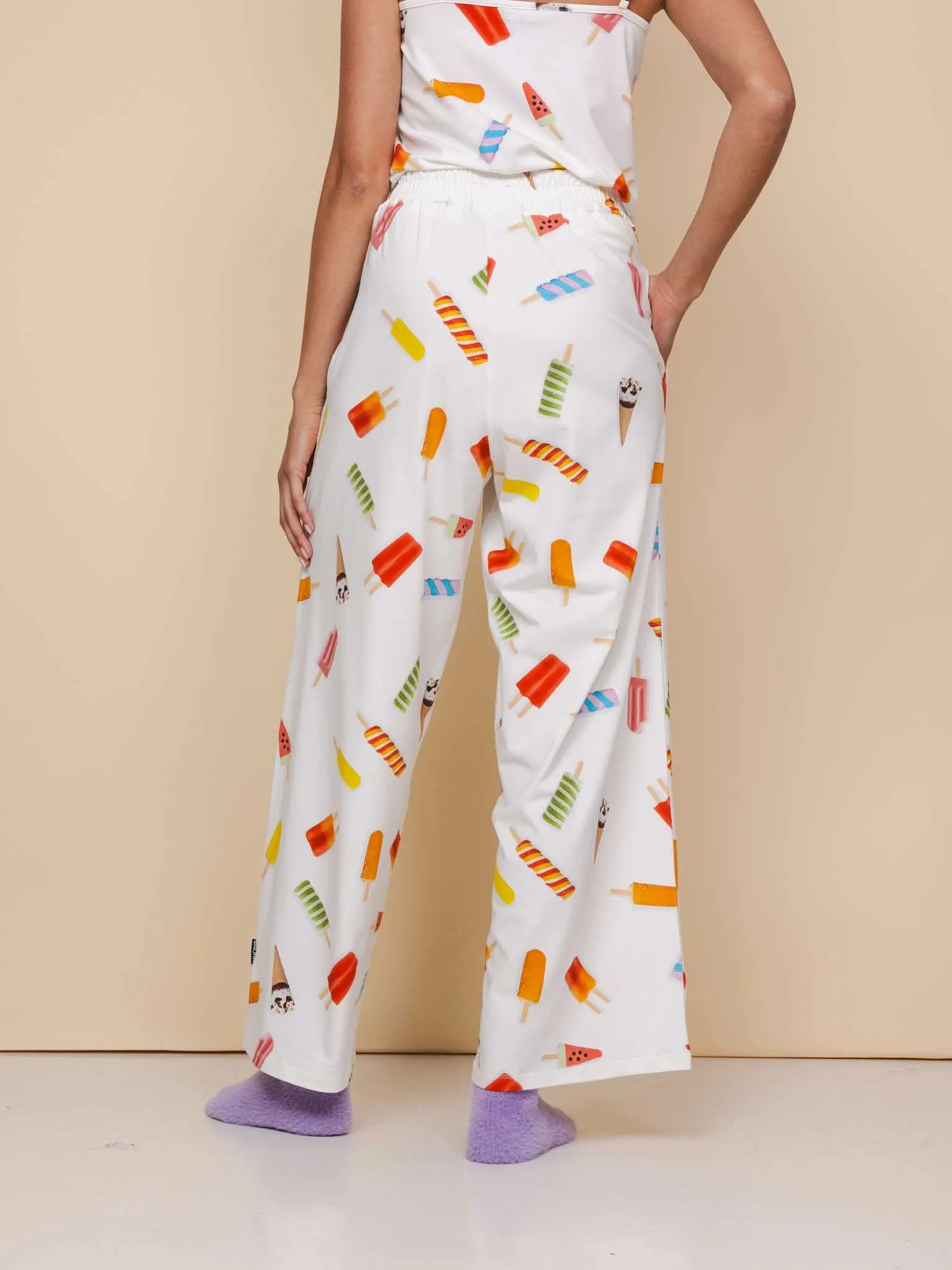 Popsicles Wijde broek Dames