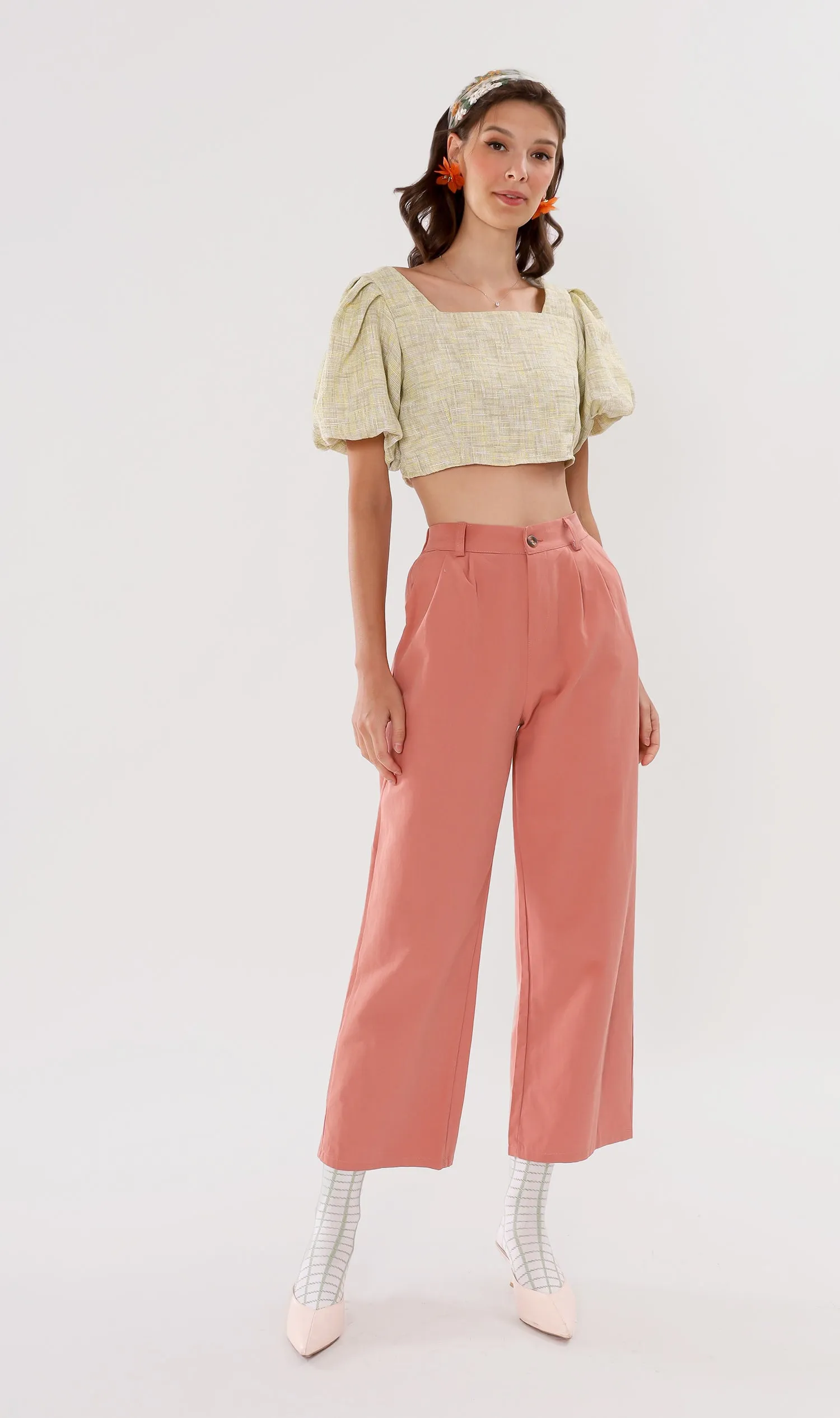 RAI Wide-Leg Pants (Dusty Rose)
