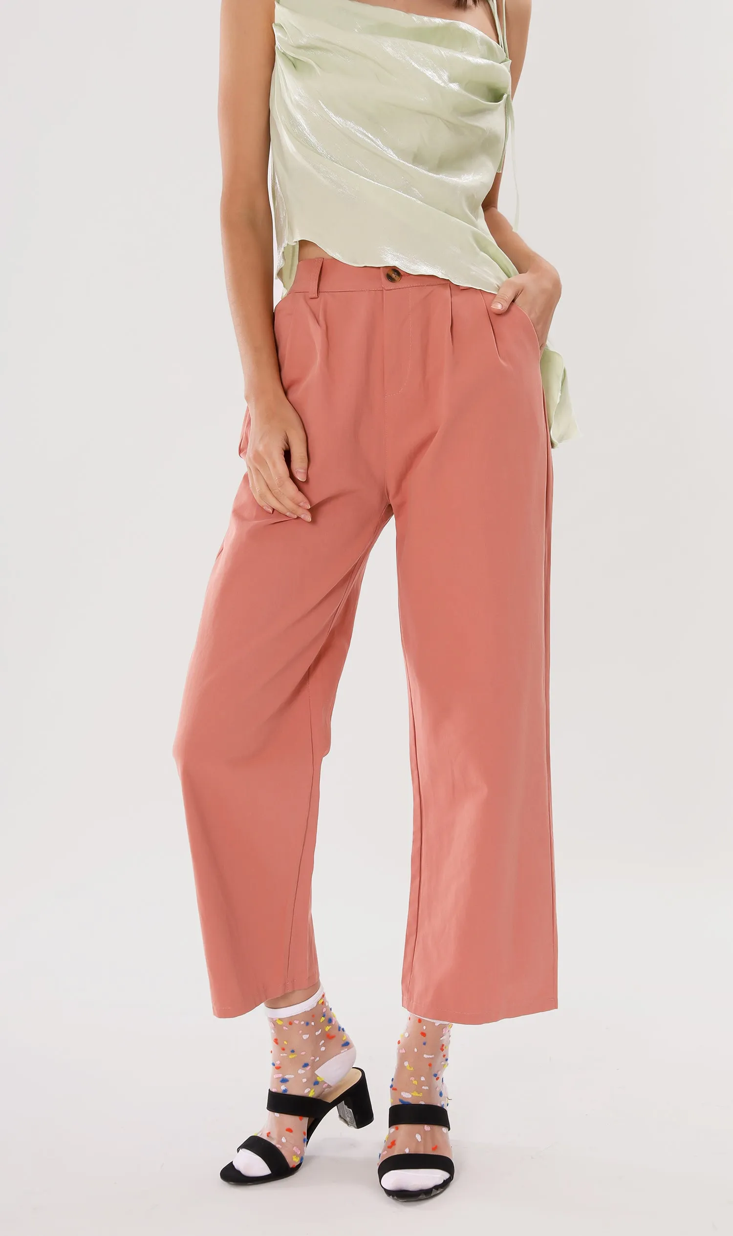 RAI Wide-Leg Pants (Dusty Rose)