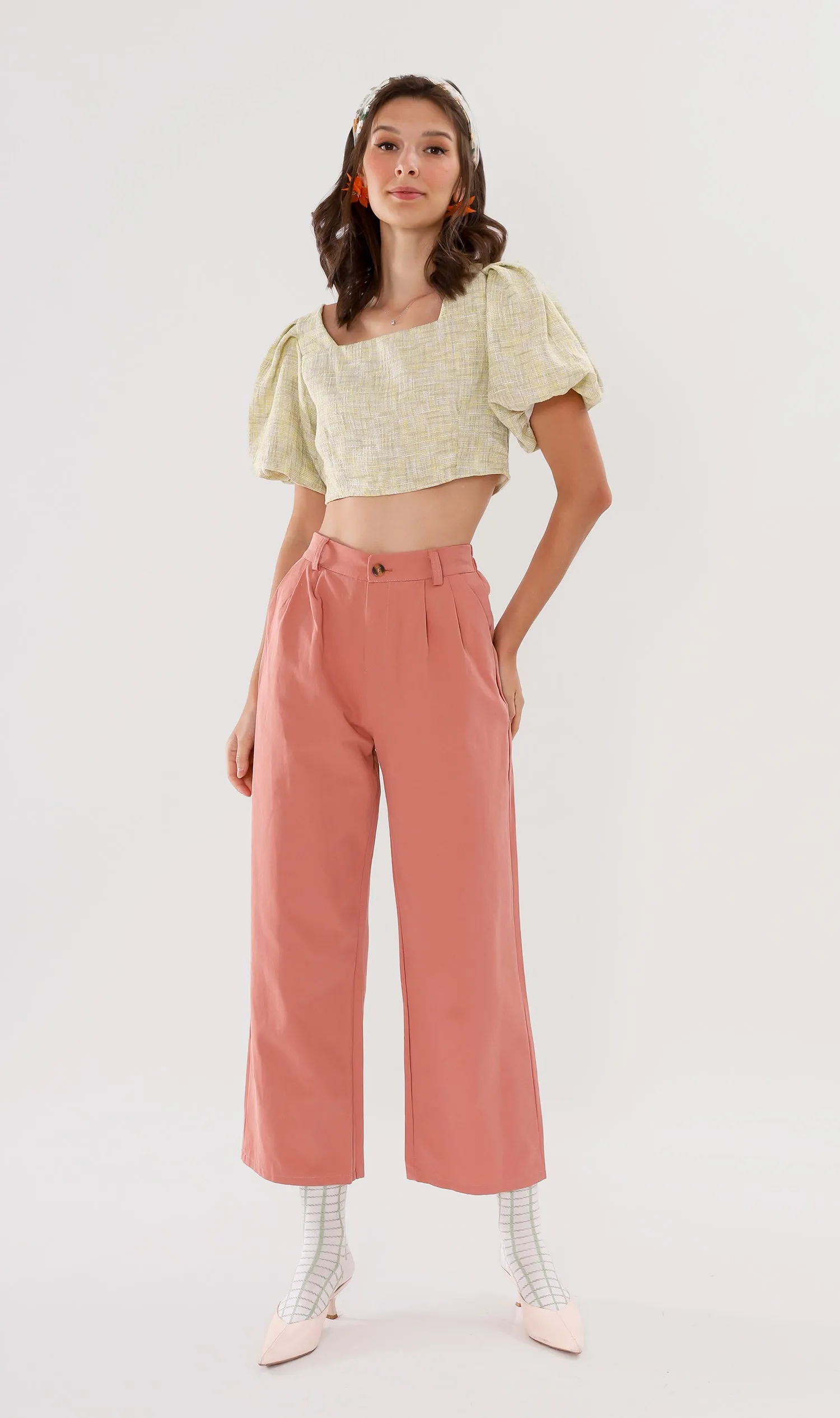 RAI Wide-Leg Pants (Dusty Rose)