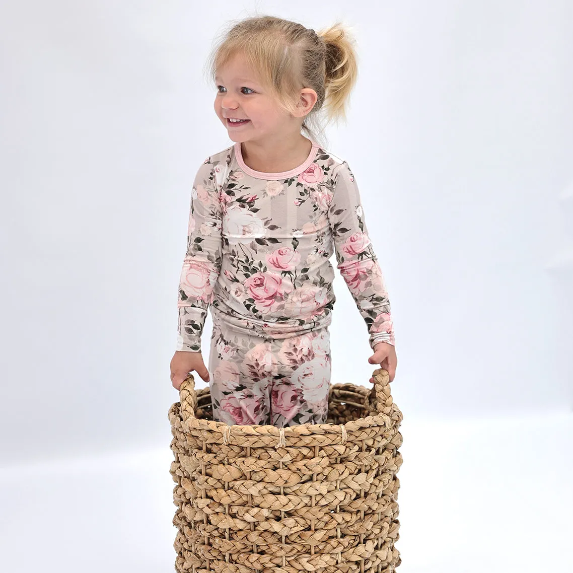 Reagan's Rose Garden Long Sleeve Pajama Set