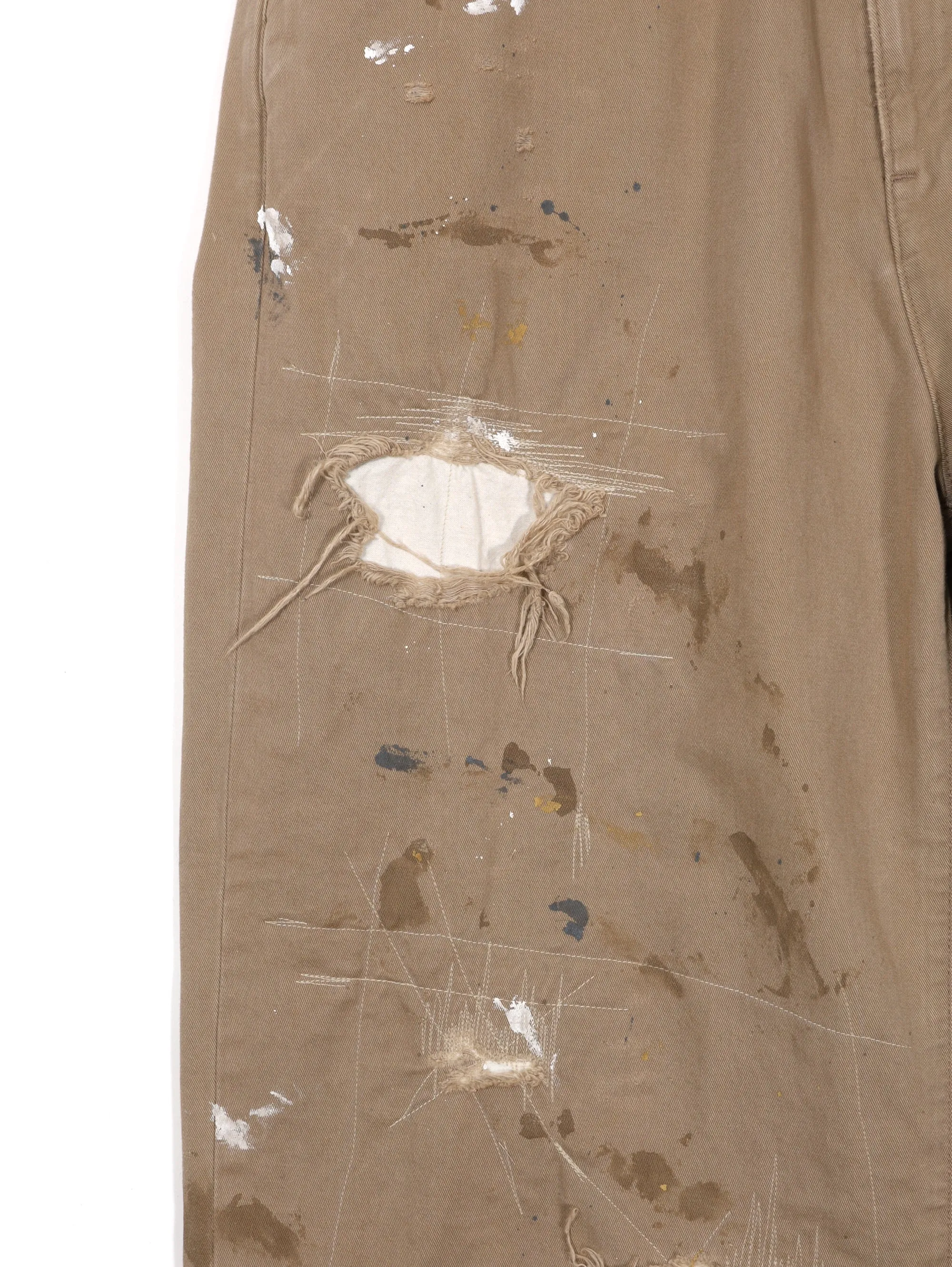 REMAKE WIDE CHINO TROUSERS