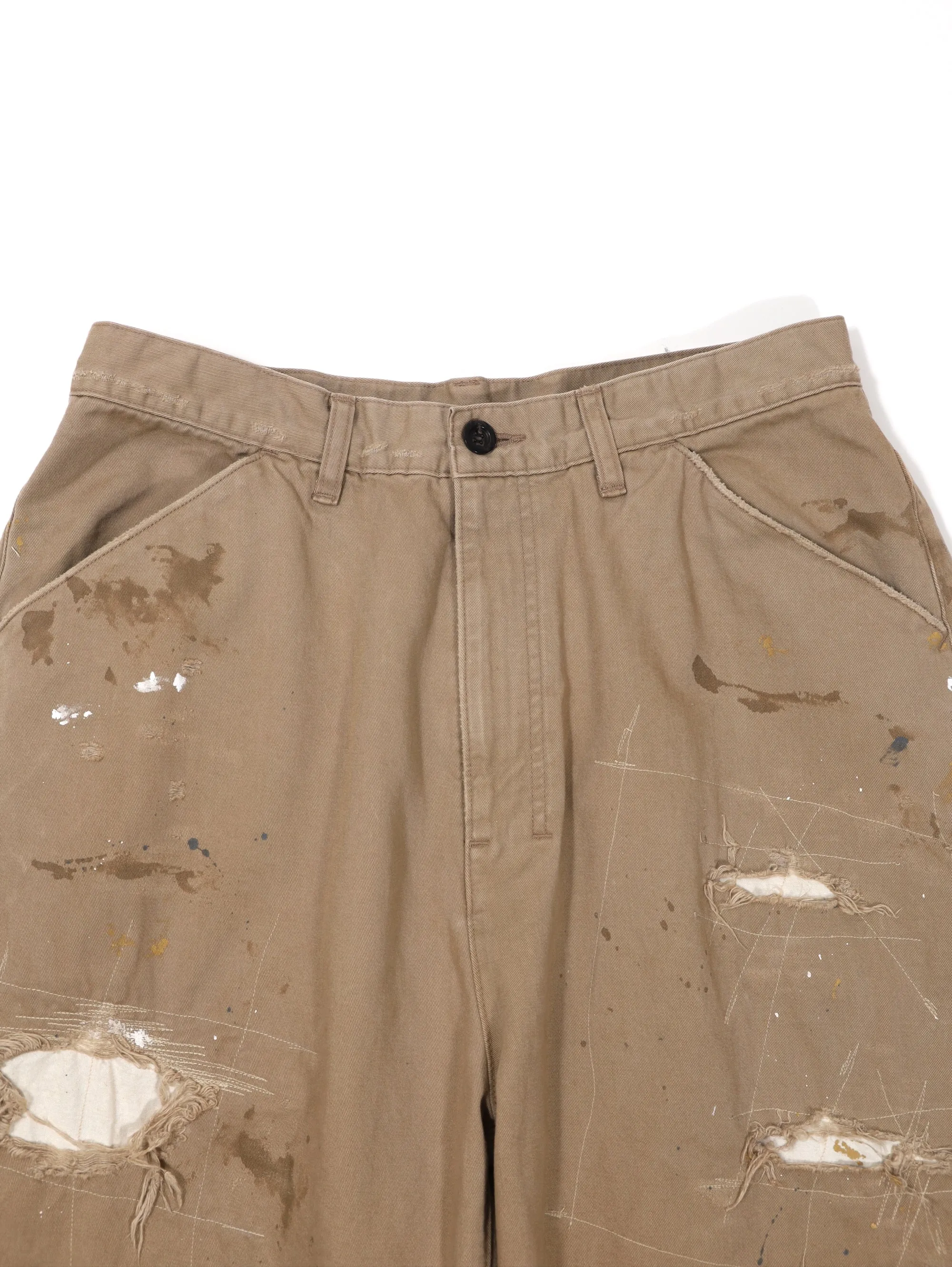 REMAKE WIDE CHINO TROUSERS