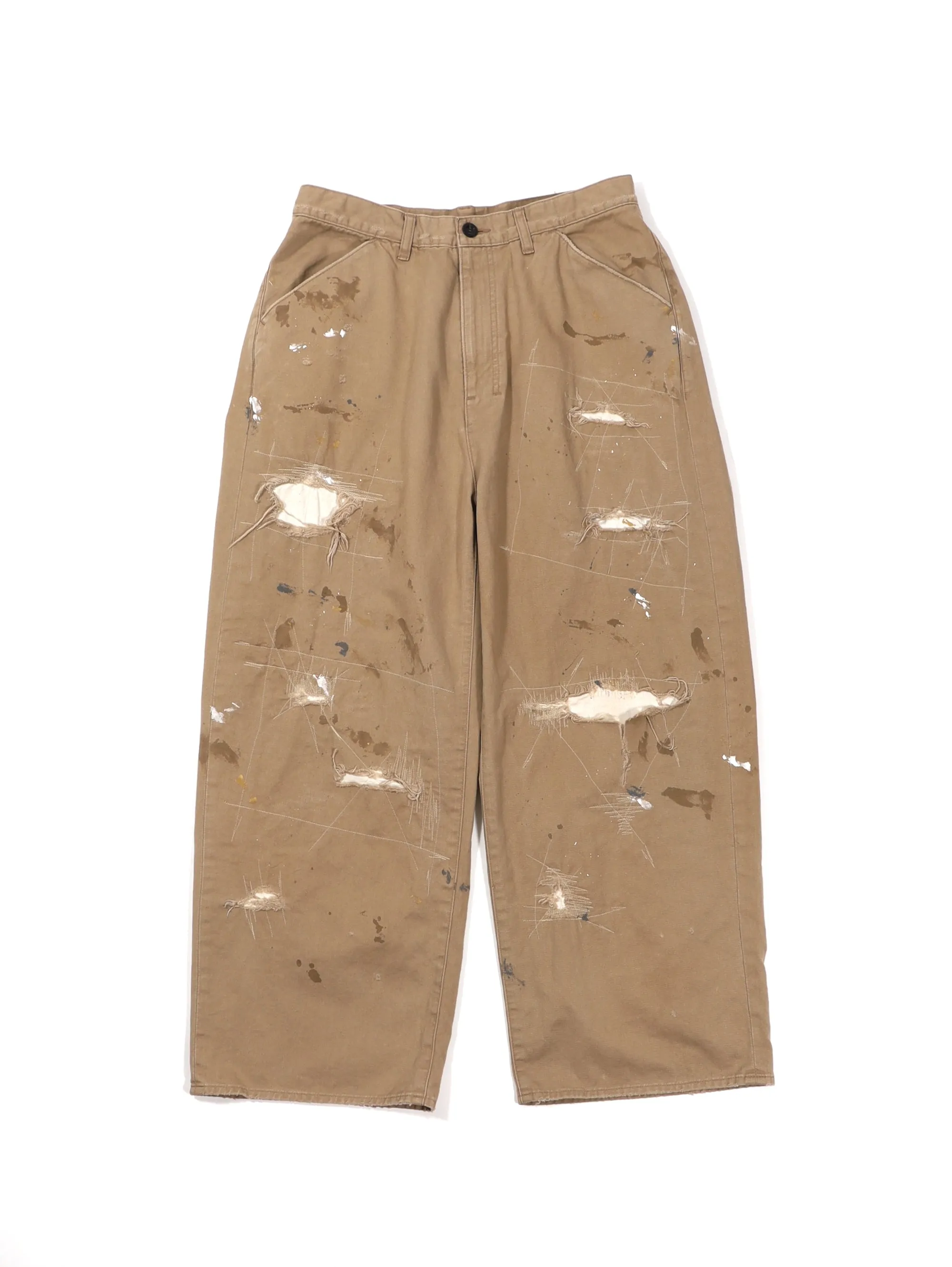 REMAKE WIDE CHINO TROUSERS