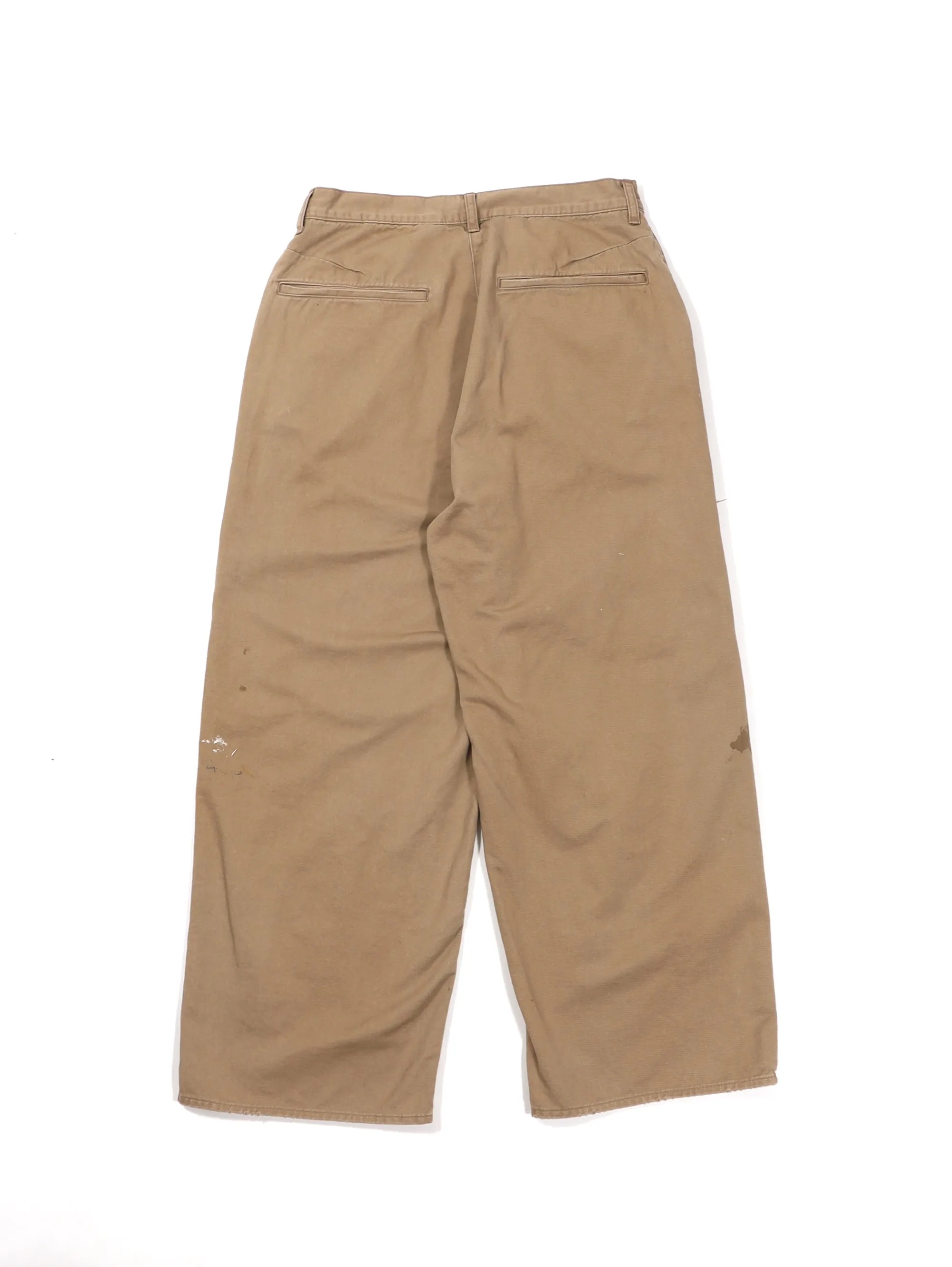 REMAKE WIDE CHINO TROUSERS