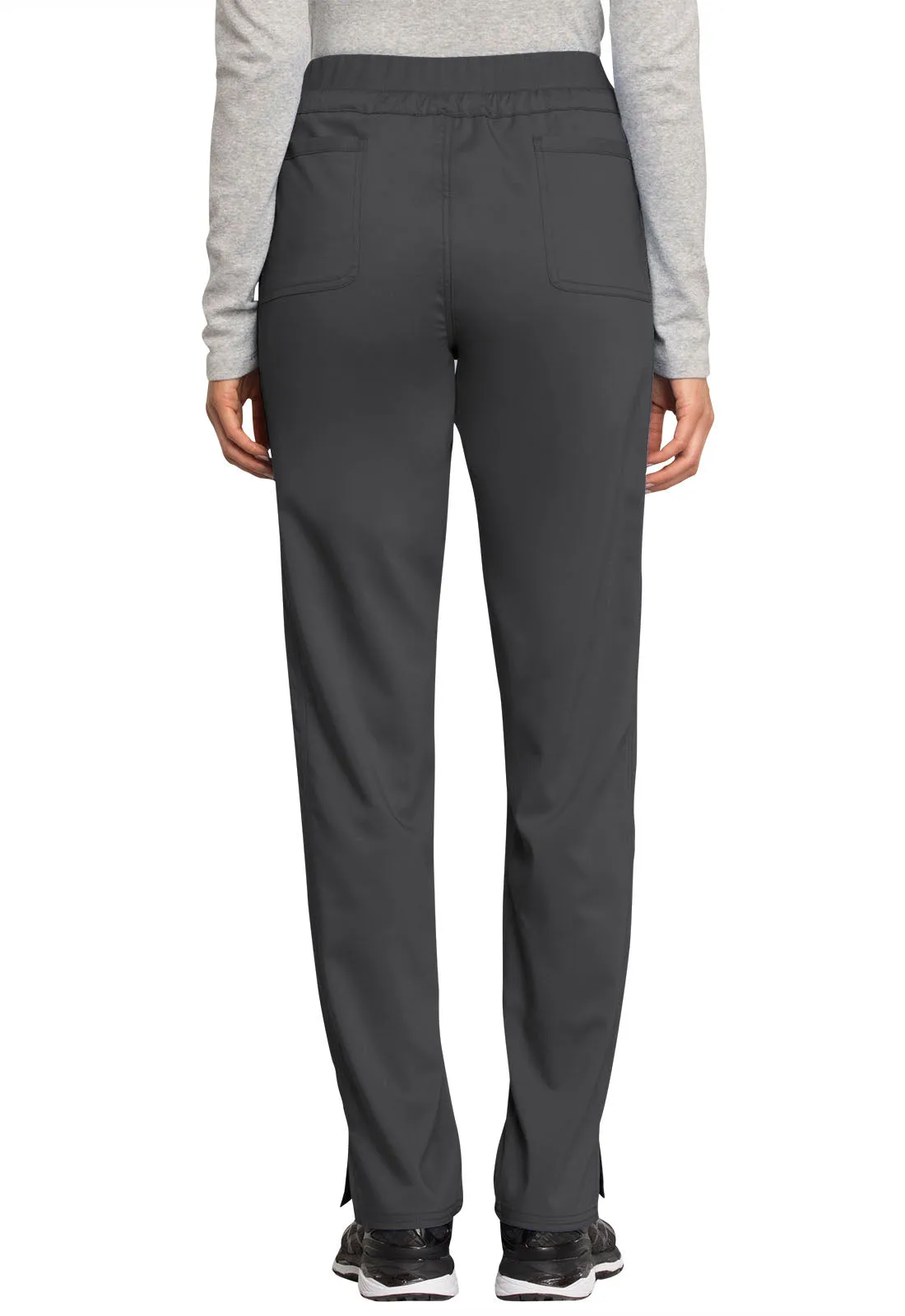 Revolution WW105 Mid Rise Tapered Leg Drawstring Pants Pewter