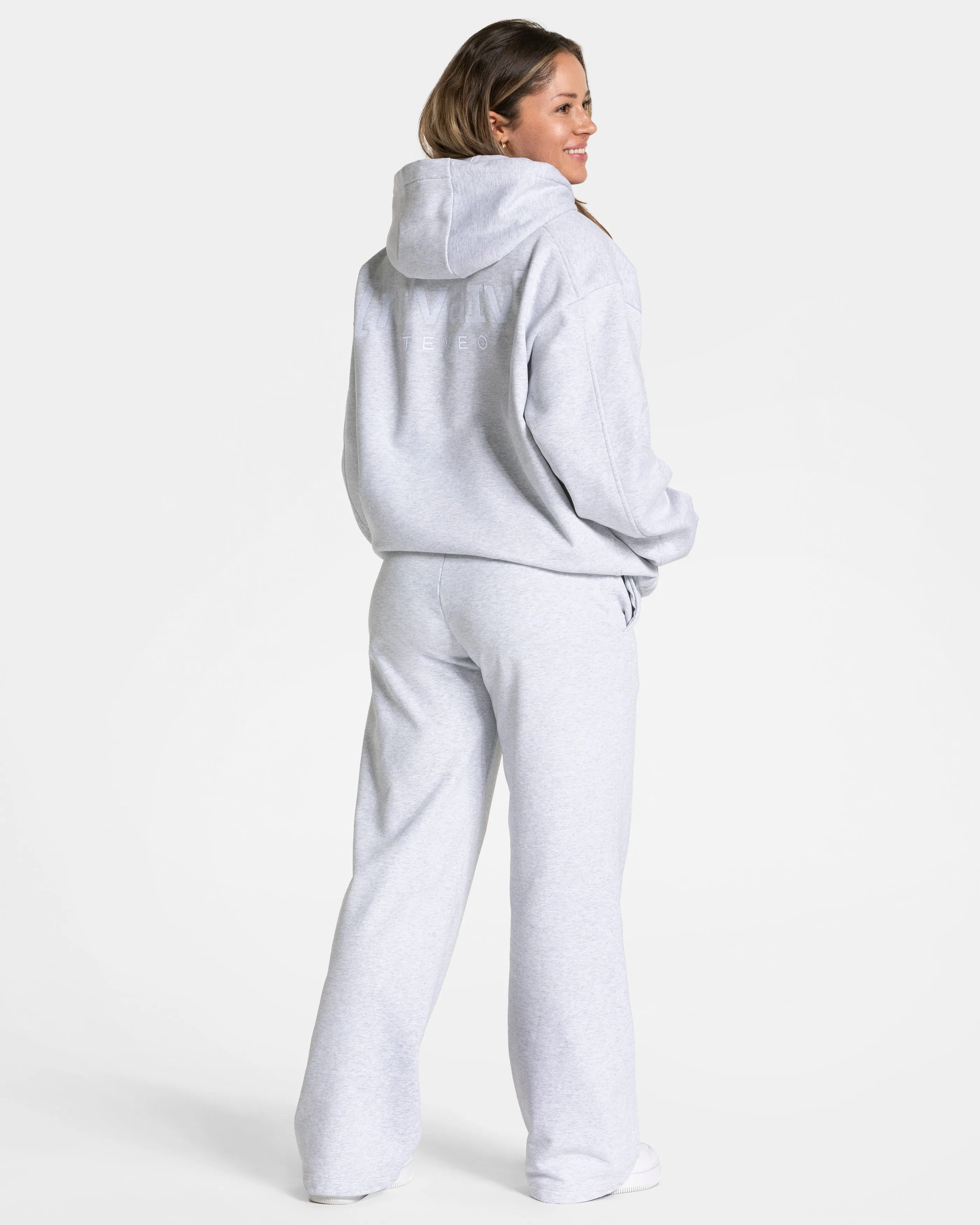 RI’VAIV Oversized Hoodie Women "Hellgrau"