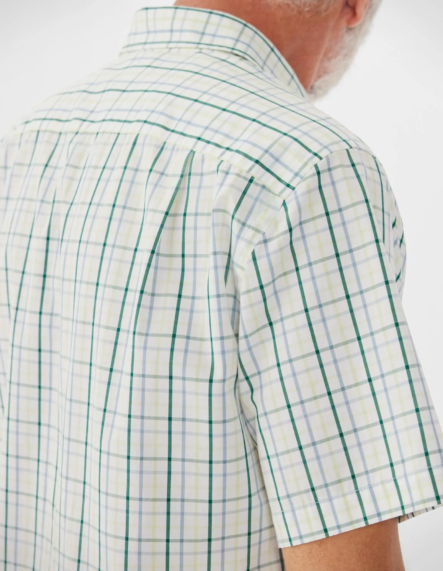 R.M. Williams Hervey Shirt - White/Blue/Green