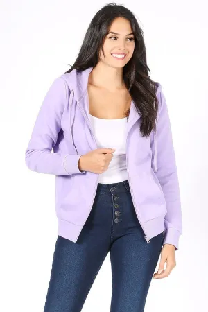 Rosio zip hoodie Lavender