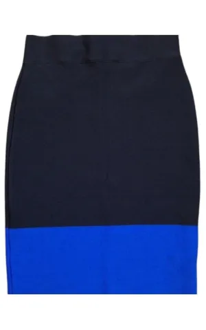 Scarlett Color Block Pencil Skirt