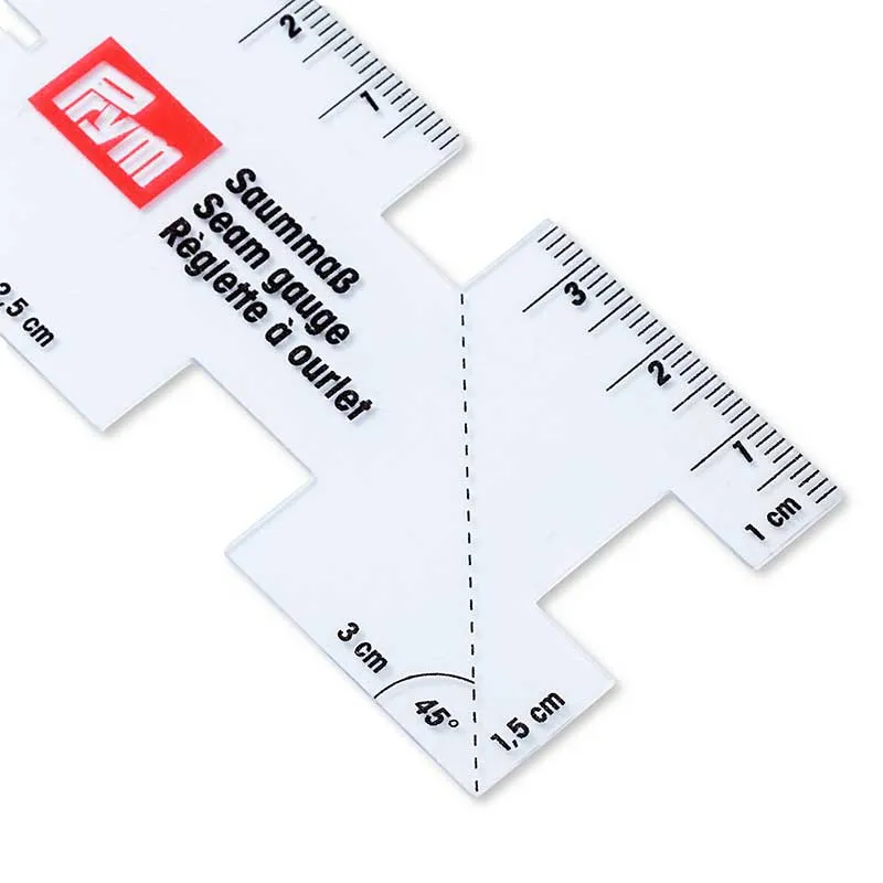 Seam Gauge; Quarter/Seam Rule
