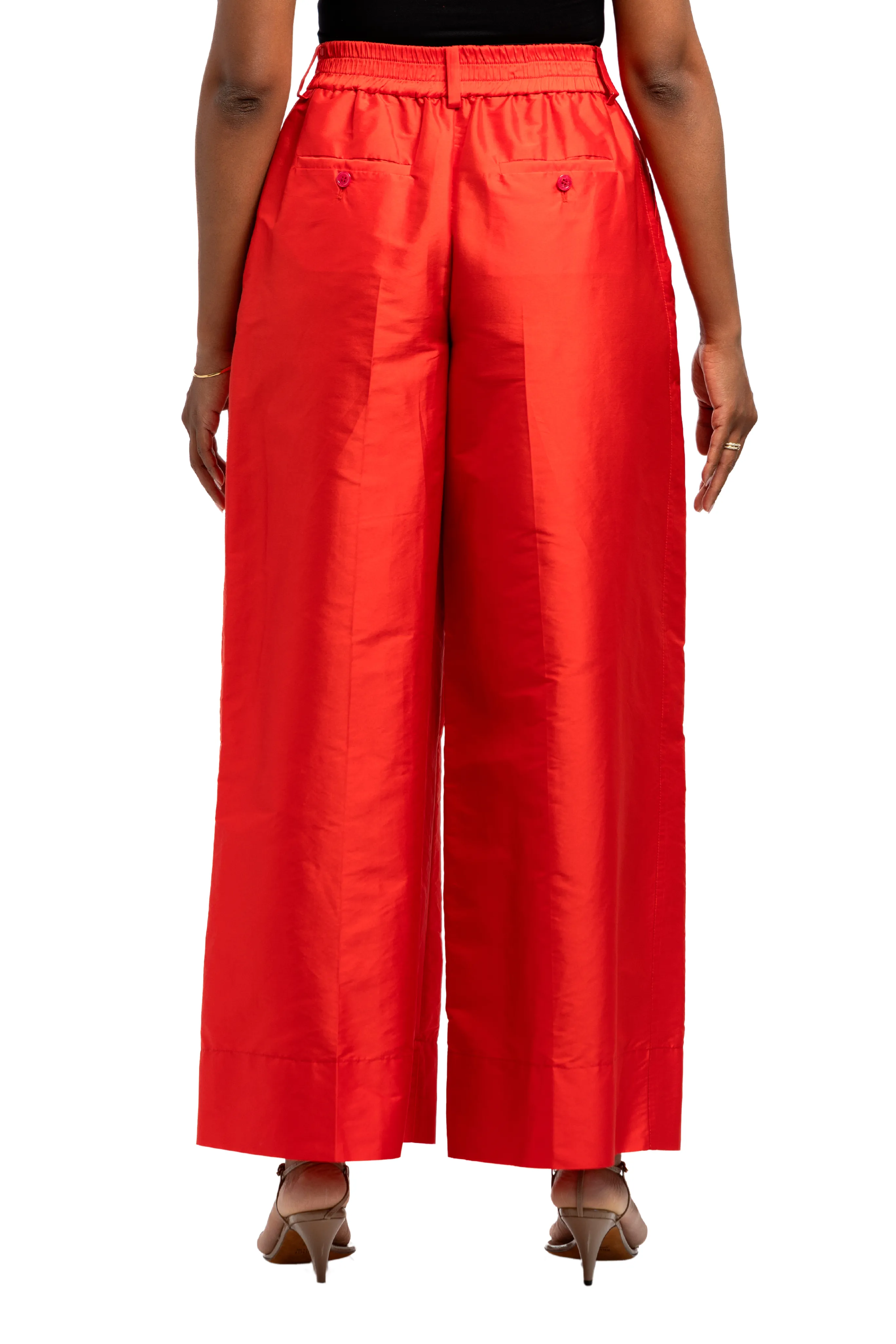 Silk Jumbo Pants