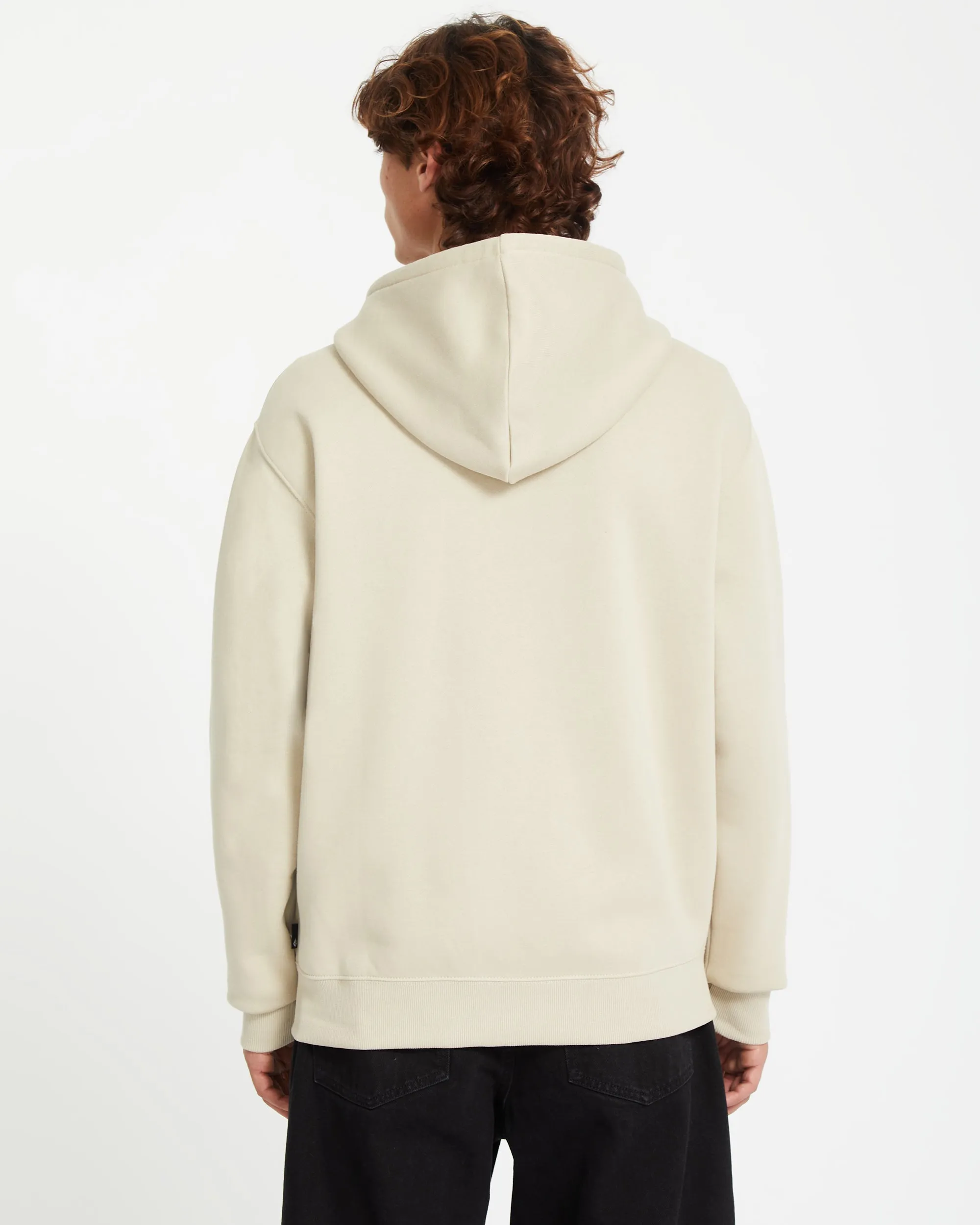 Single Stone Full Zip Hoodie - LIGHT KHAKI