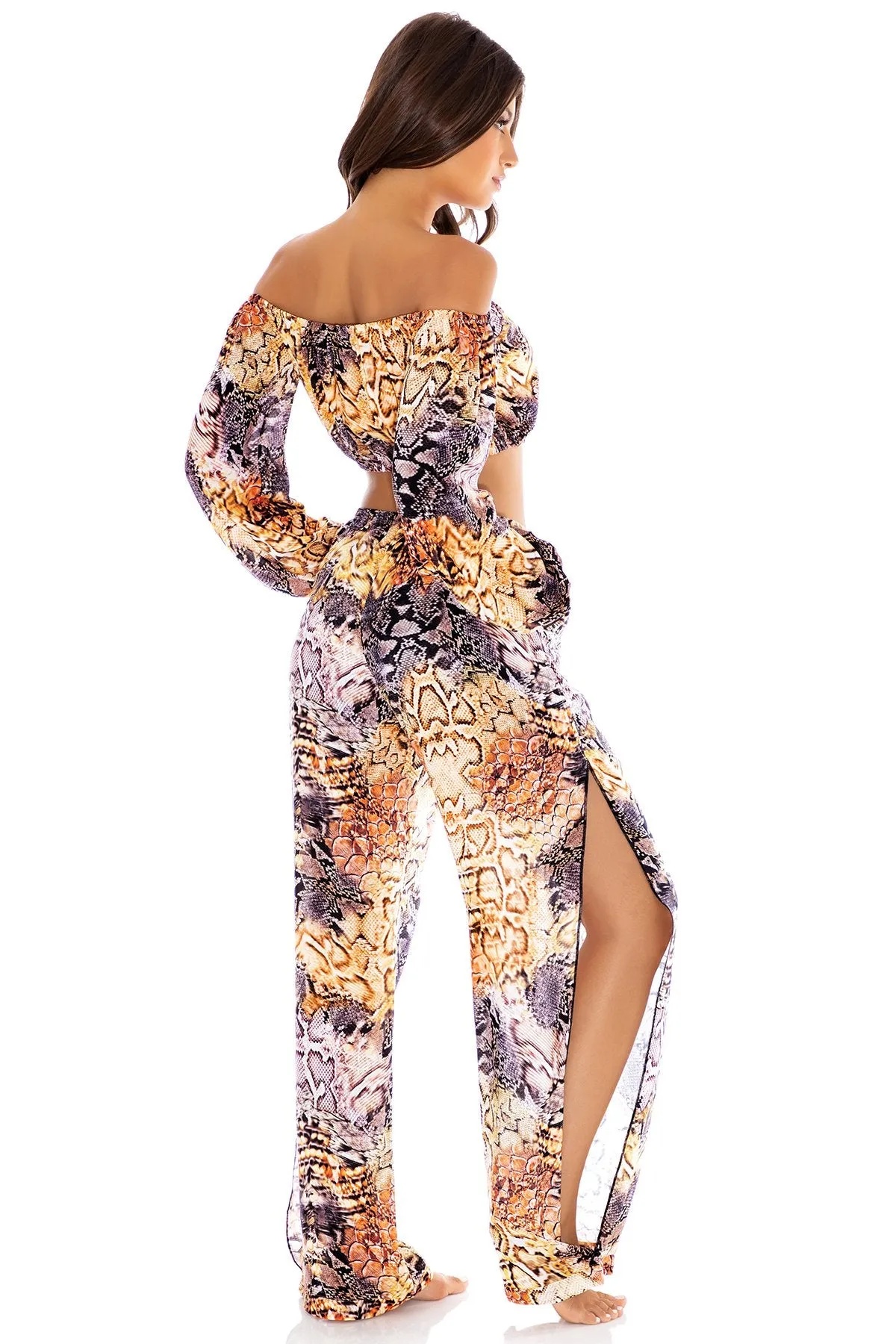 SKINS - Split Side Wide Leg Pant
