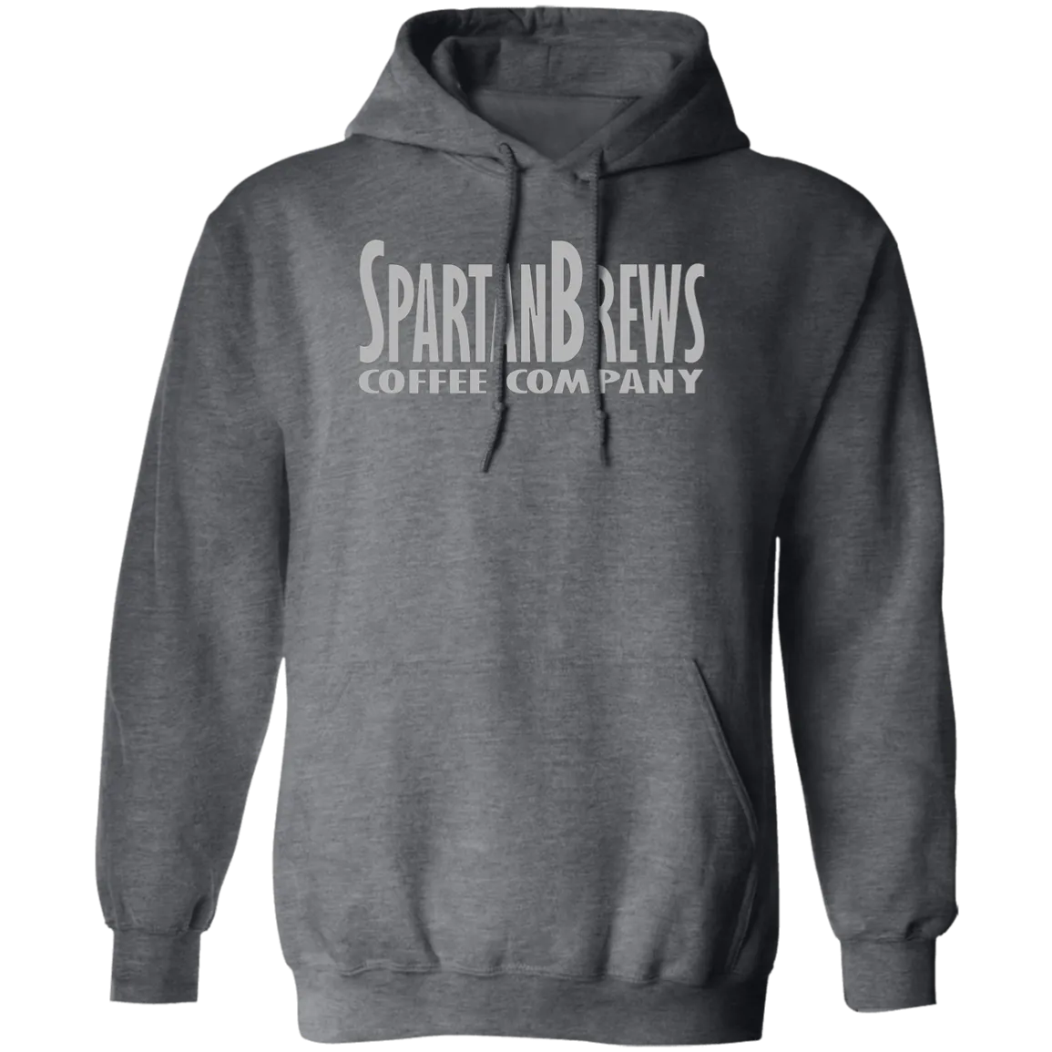 Spartan Brews Dark Grey Pullover Hoodie