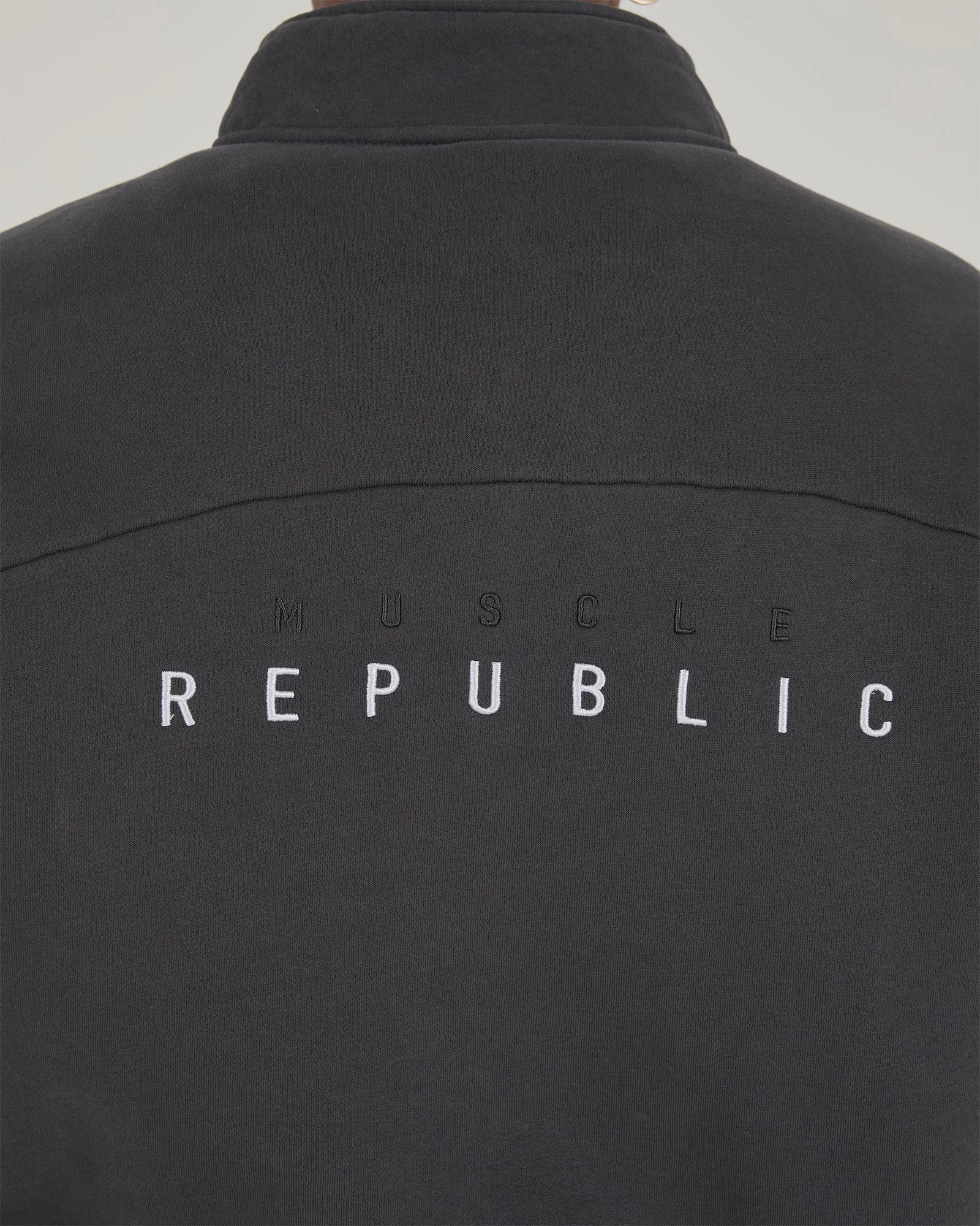 SPORTS 1/4 ZIP JUMPER - MINERAL