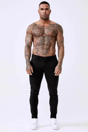 Spray-On Stretch Chino – Black