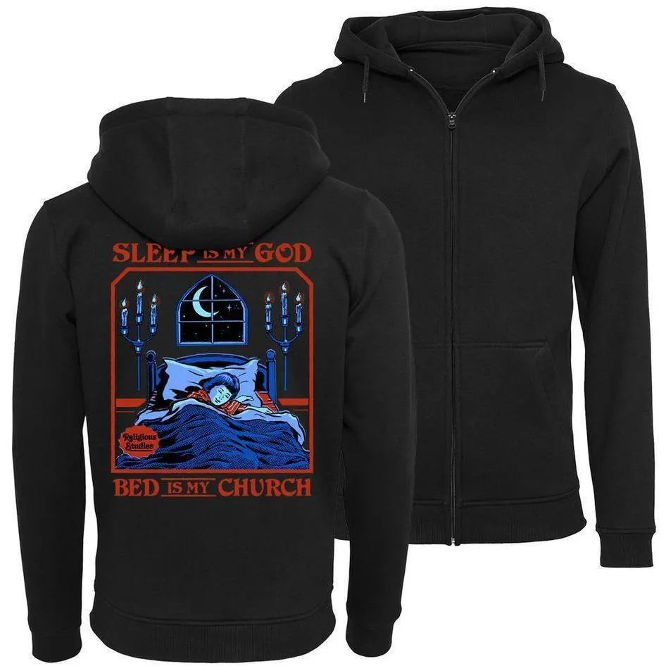 Steven Rhodes - Sleep Is My God - Zip-Hoodie