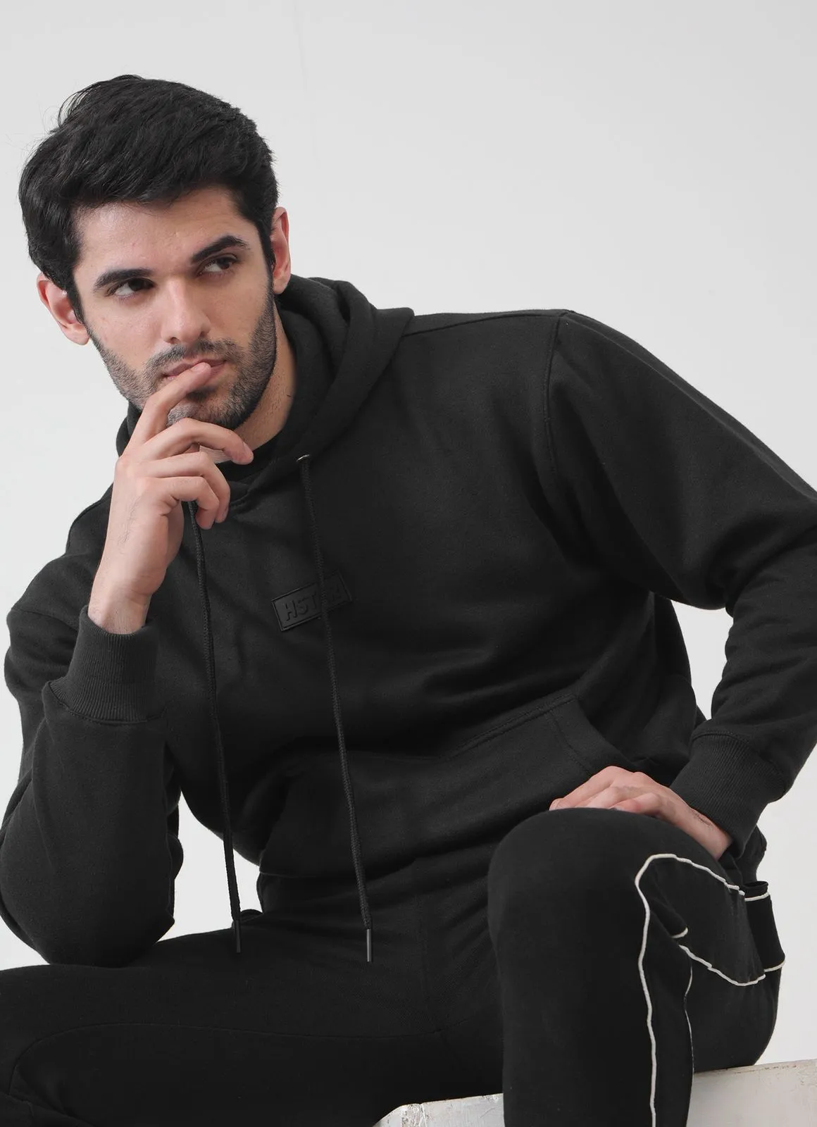 Strike Hoodie - Black