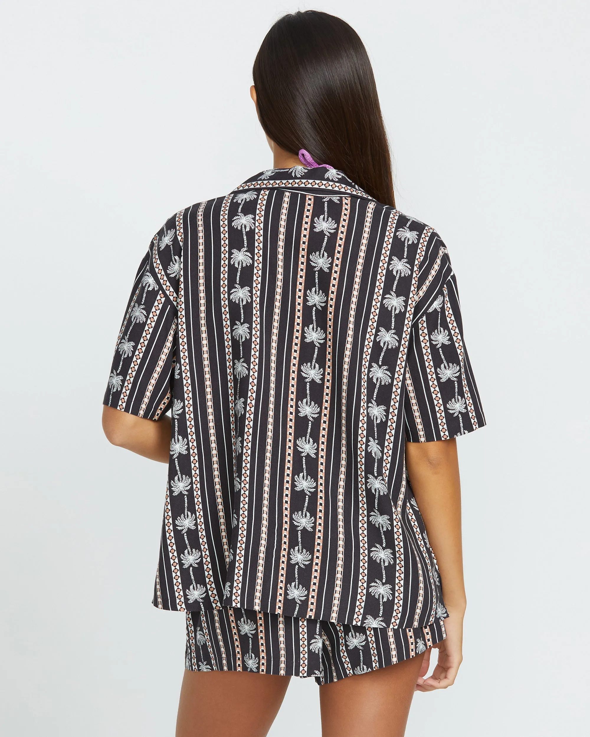 Sun Stunner Shirt - BLACK COMBO