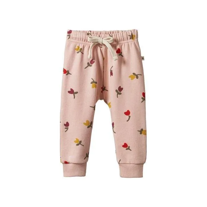 Sunday Track Pants - Tulips Rose