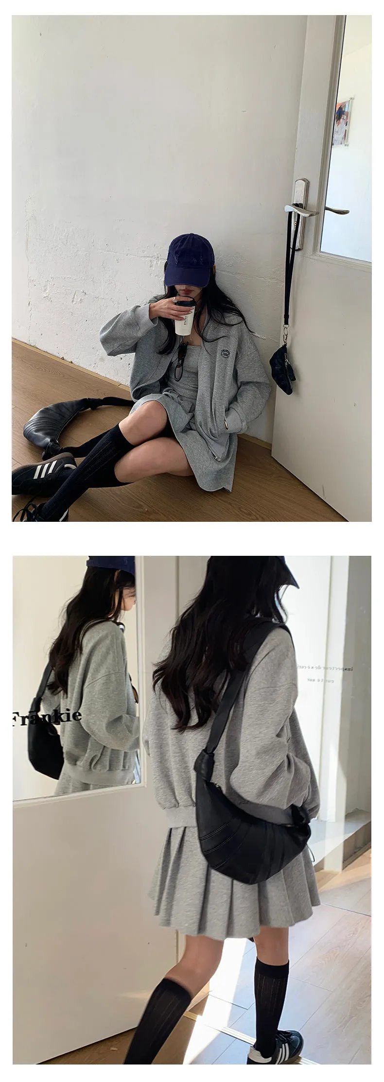 Sweater skirt set