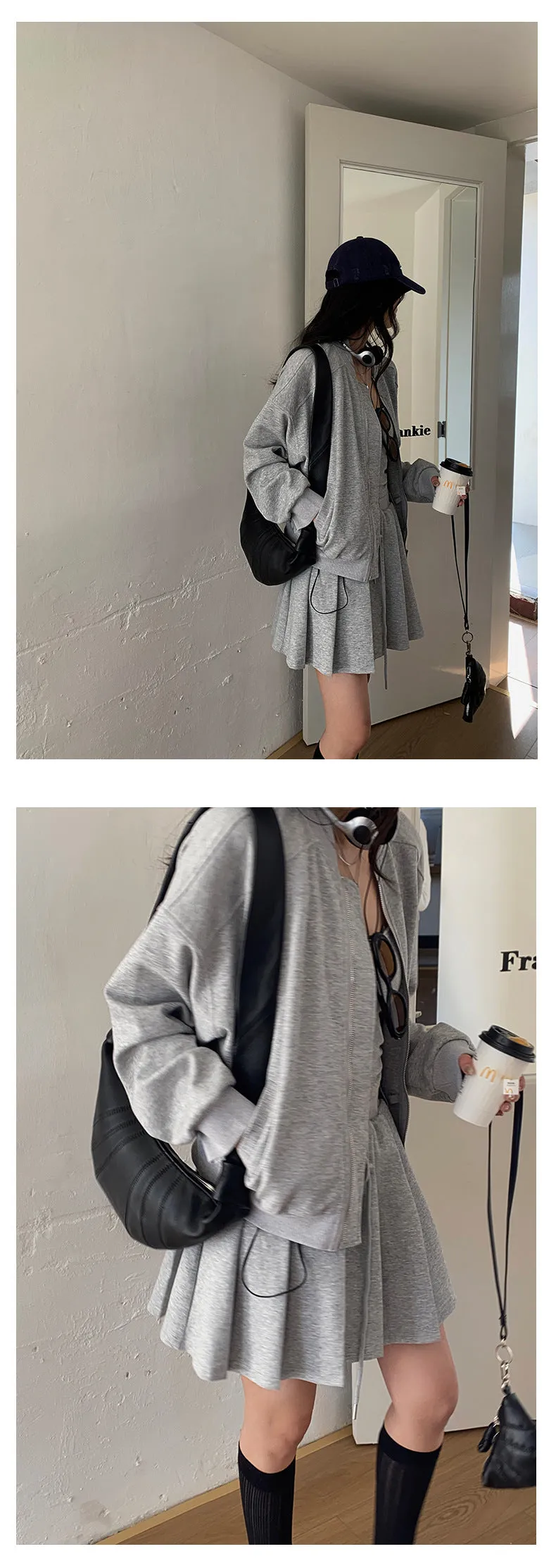 Sweater skirt set