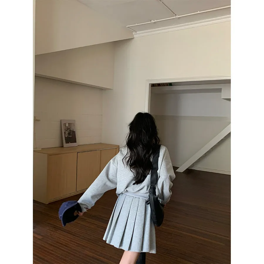 Sweater skirt set