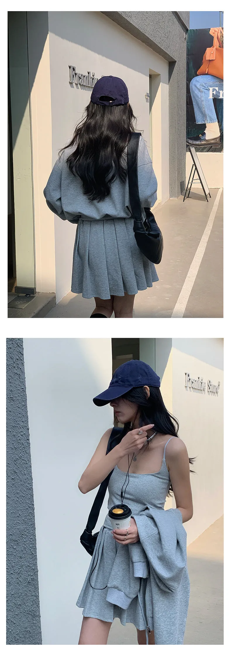 Sweater skirt set