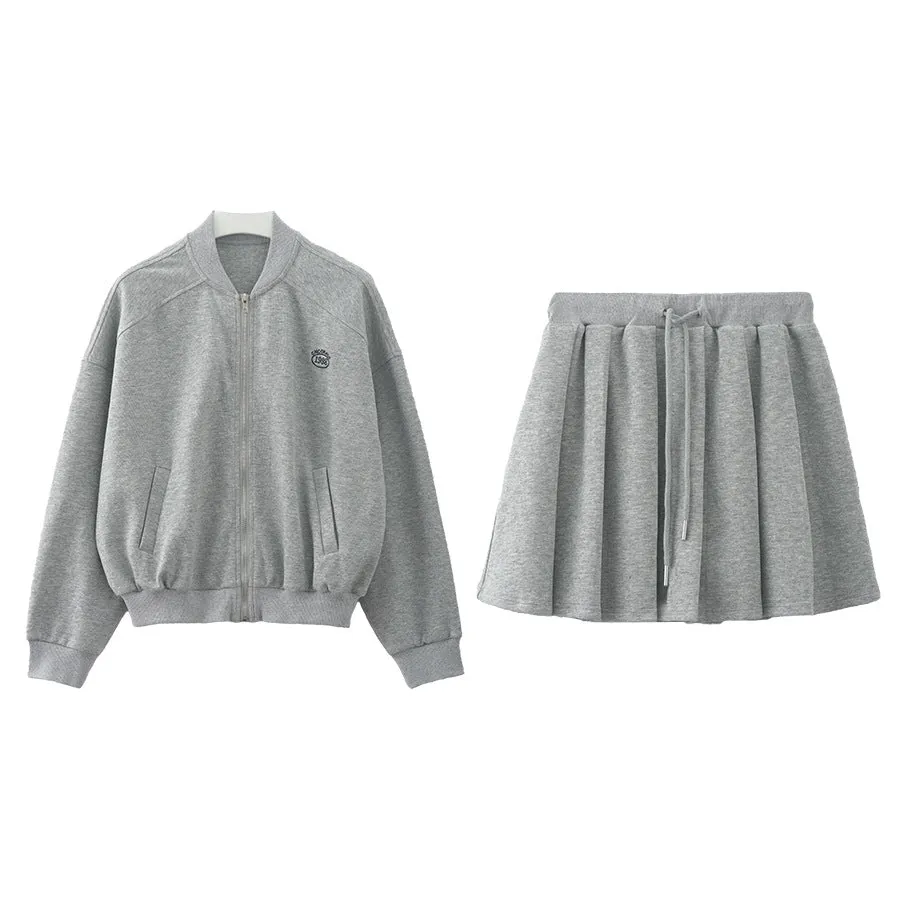 Sweater skirt set